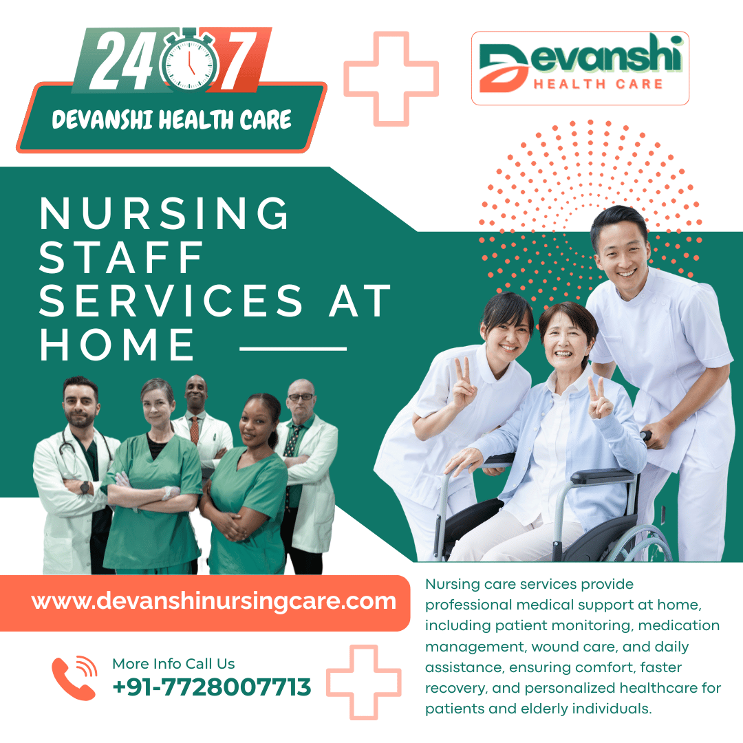 Nursing Staff Services at Home in Vasundhra Sector 18, Ghaziabad