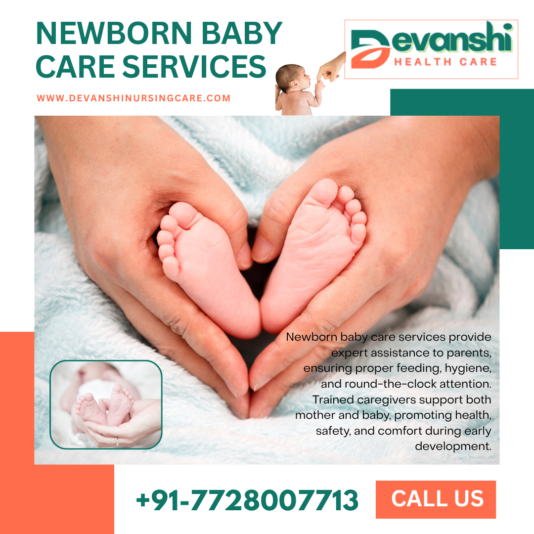 NEWBORN BABY CARE SERVICES AT HOME IN VASUNDHARA SECTOR 1 GHAZIABAD