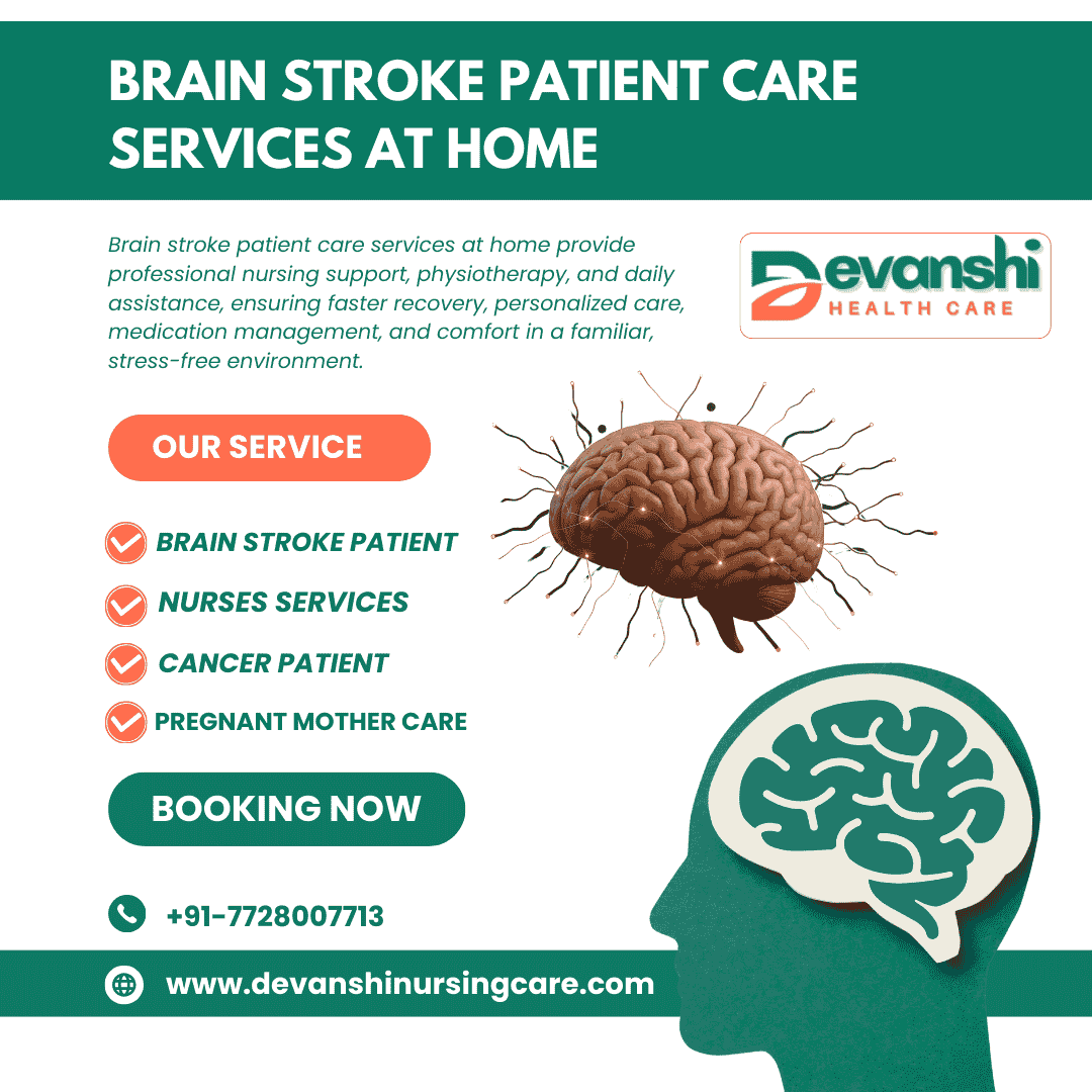 BRAIN STROKE PATIENT CARE SERVICES IN VASUNDHRA SECTOR 8, GHAZIABAD