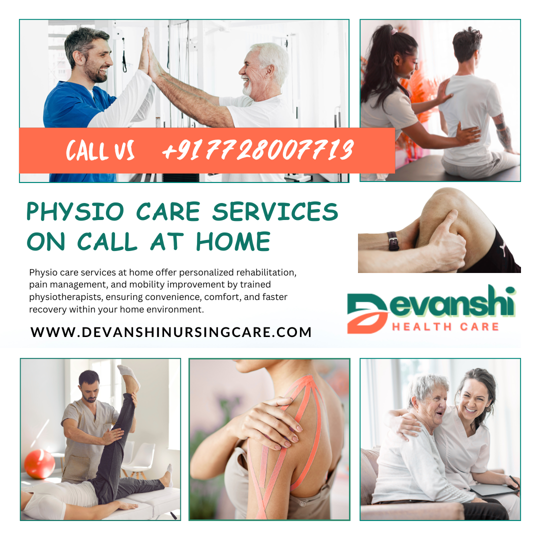 PHYSIO CARE SERVICES AT HOME IN VASUNDHARA GHAZIABAD
