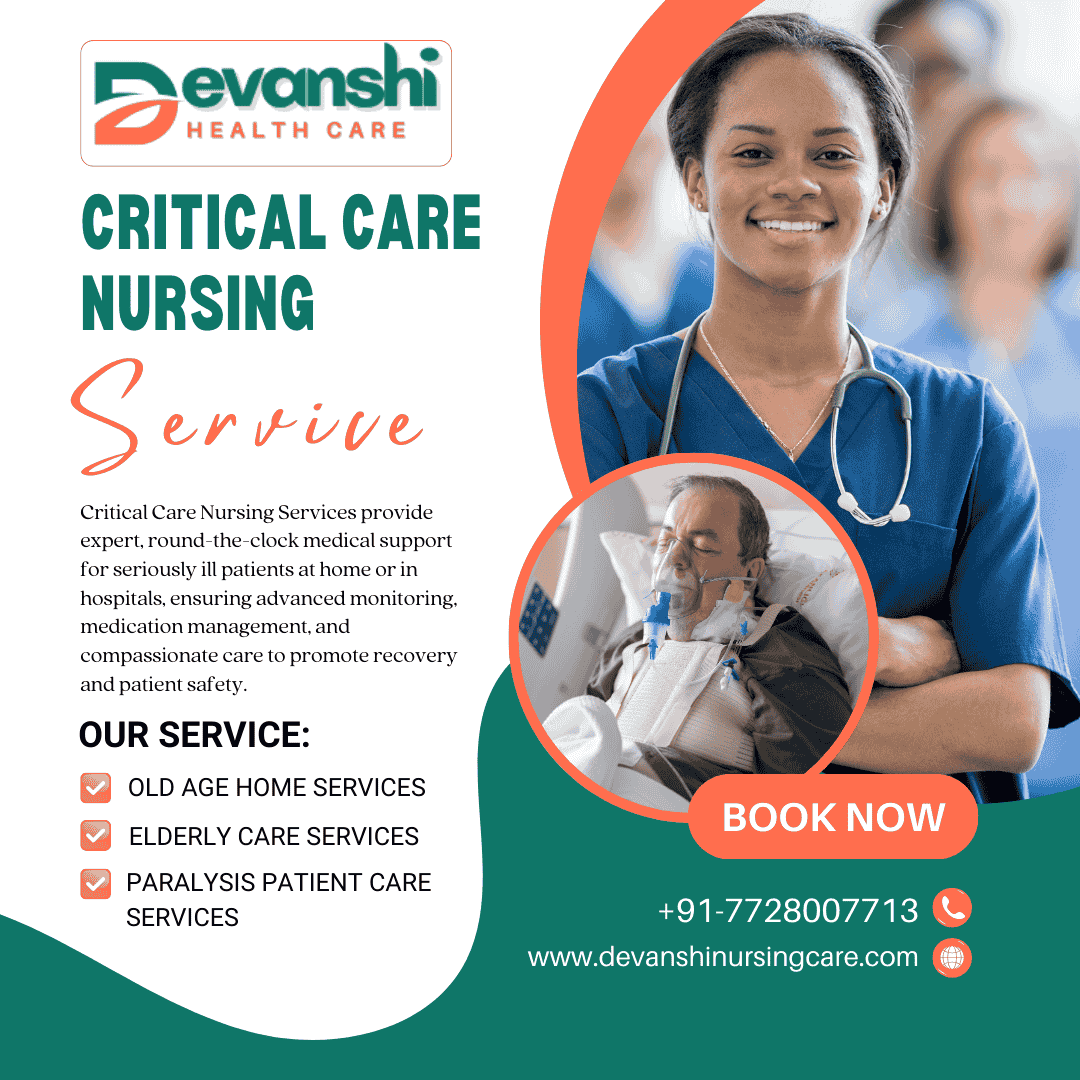 CRITICAL CARE NURSING SERVICES IN VASUNDHRA SECTOR 5 GHAZIABAD