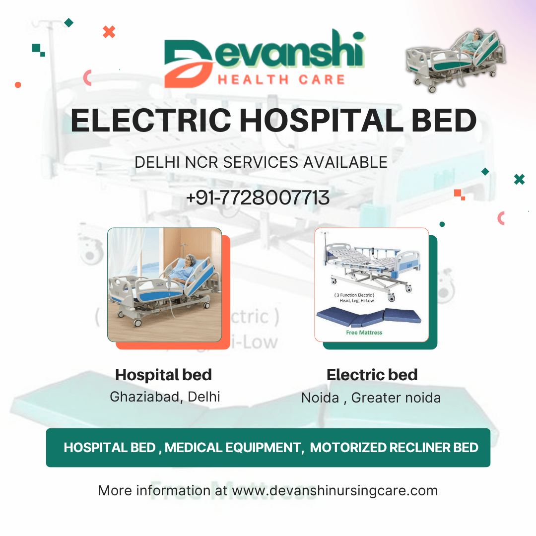 Electric Hospital Bed on Rent in Delhi NCR