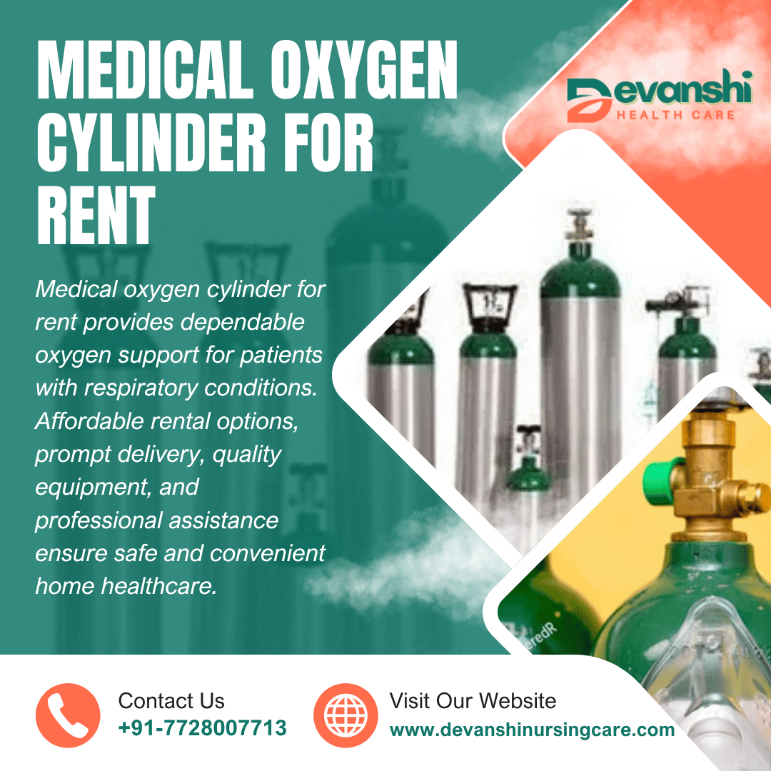 Medical Oxygen Cylinder for Rent in Delhi NCR