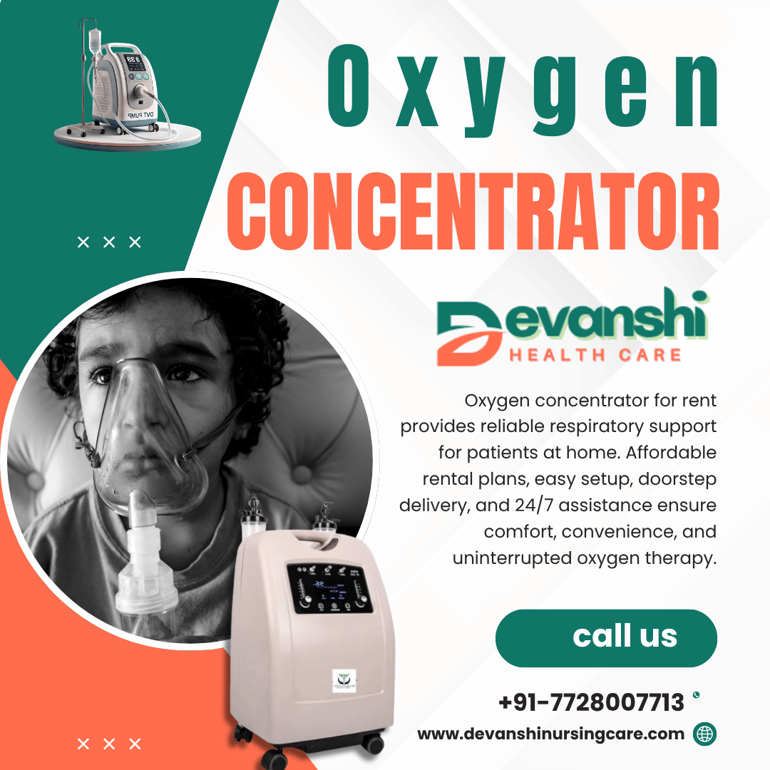 Oxygen Concentrator on Rent in Indirapuram