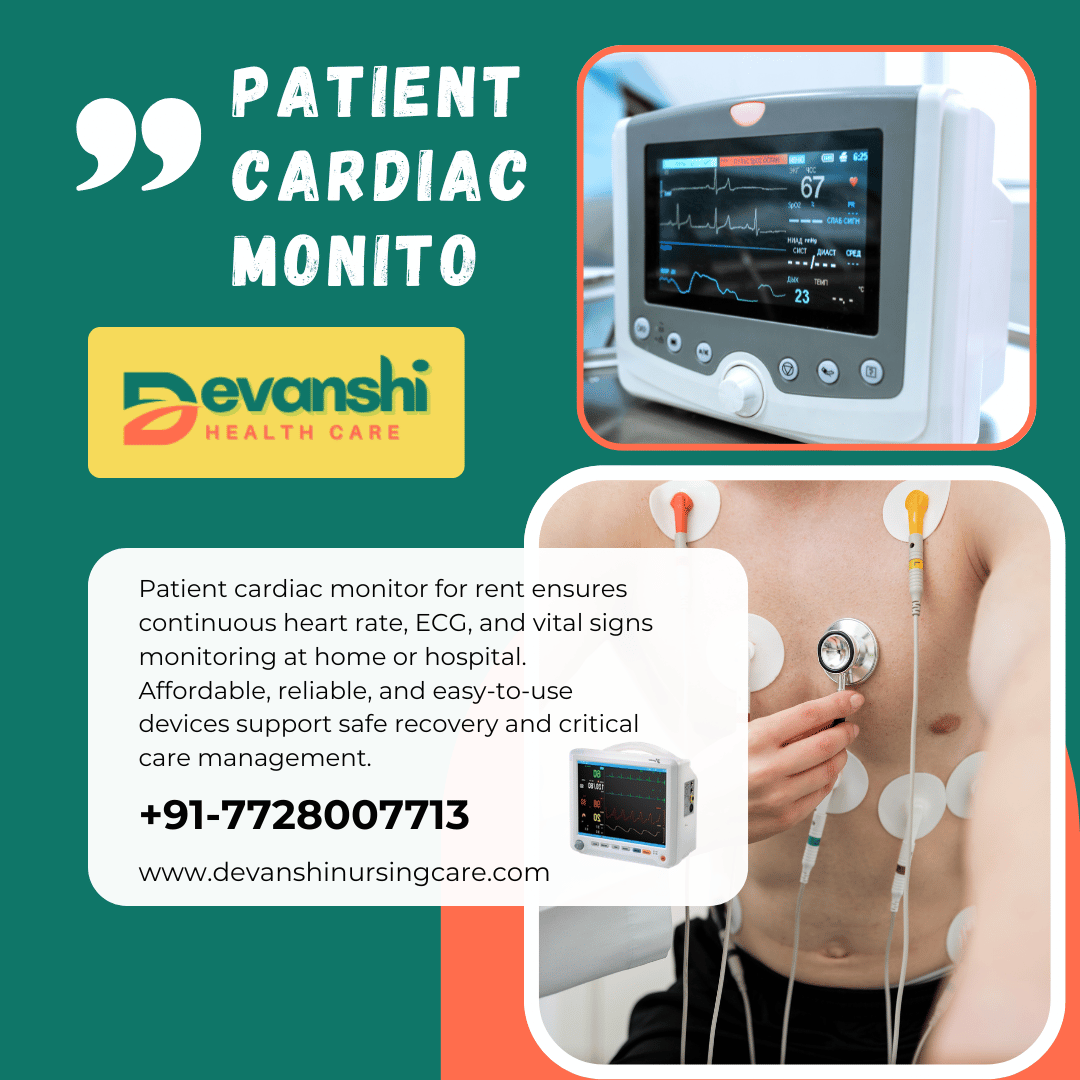 Patient Cardiac Monitor for Rent in Sector 8 Vasundhara, Ghaziabad