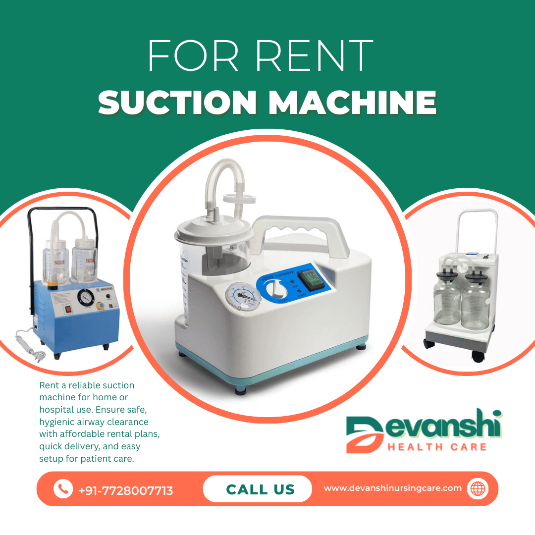 Suction Machine for Rent in Vasundhara Sector 1, 2 &amp; 3,