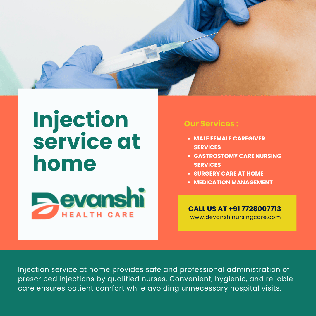 Injection Service at Home in Ghaziabad