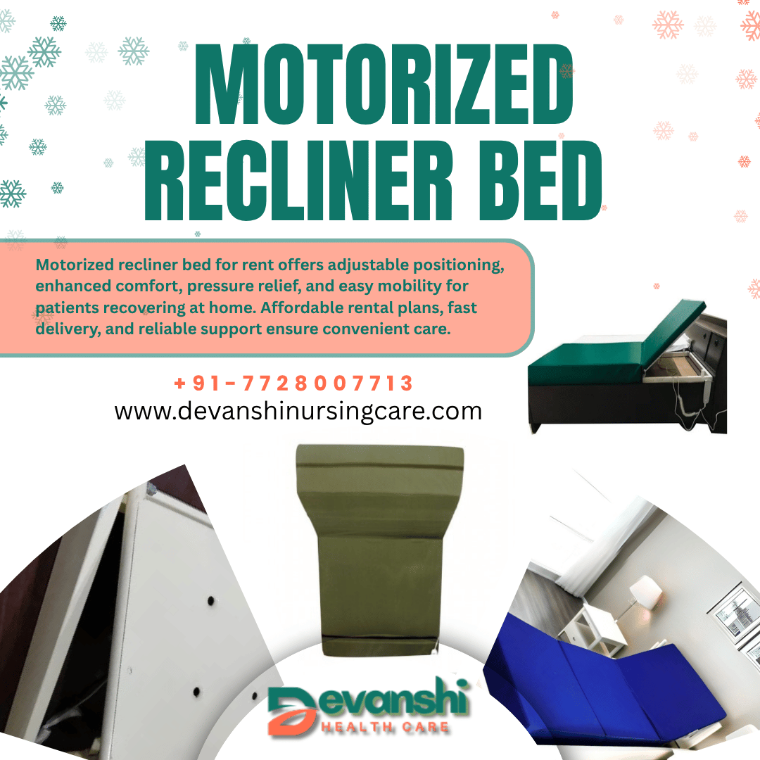 Motorized Recliner Bed for Rent in Noida