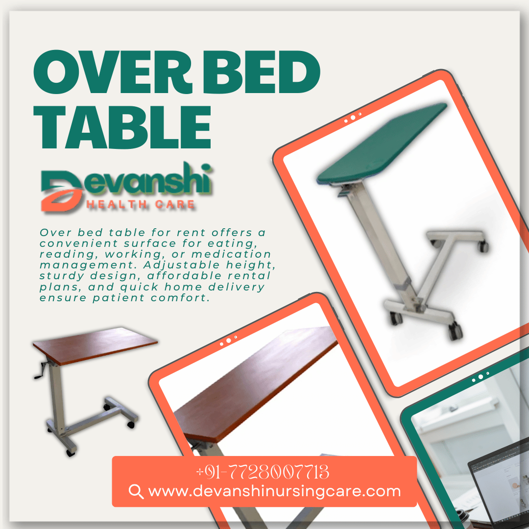 Over Bed Table for Rent in Delhi NCR